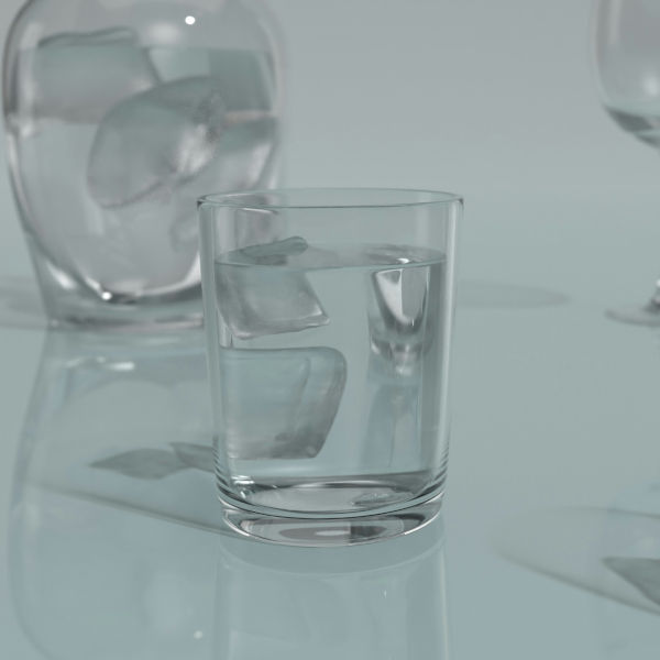 Glass material