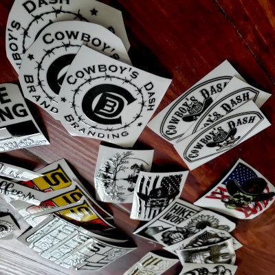 UV Printed stickers and decals